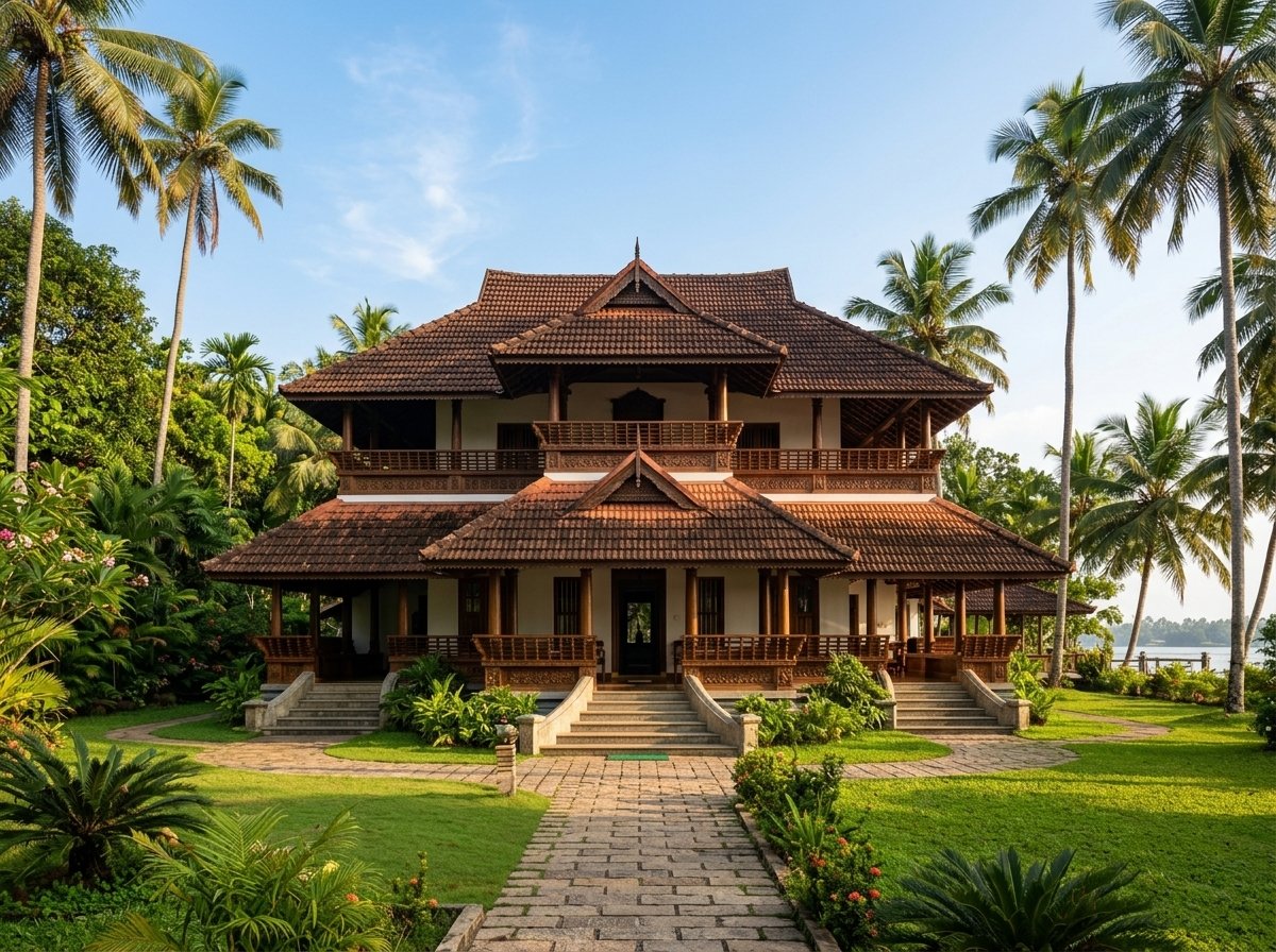 ashatheeram Kainakary heritage multi-tier mansion