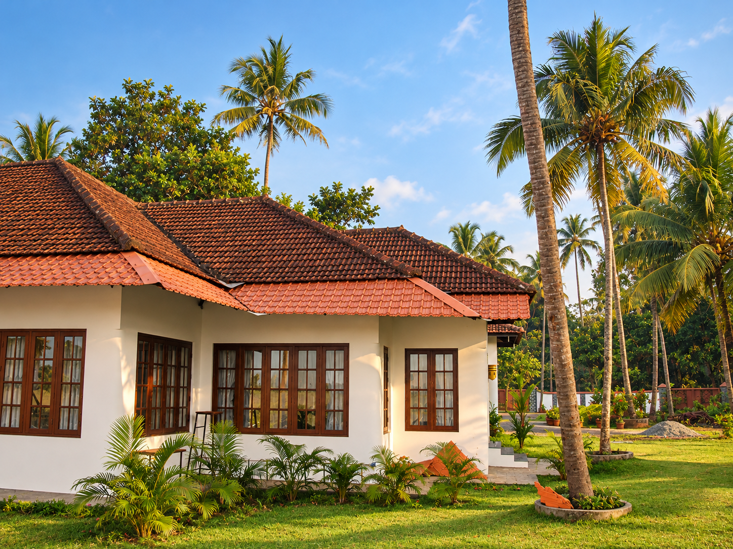 ashatheeram Puthanangadi traditional heritage villa in garden